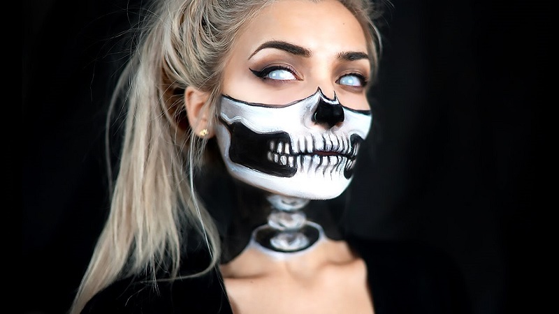 skull makeup