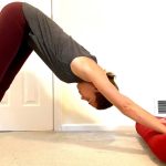 Downward facing dog modifications with props