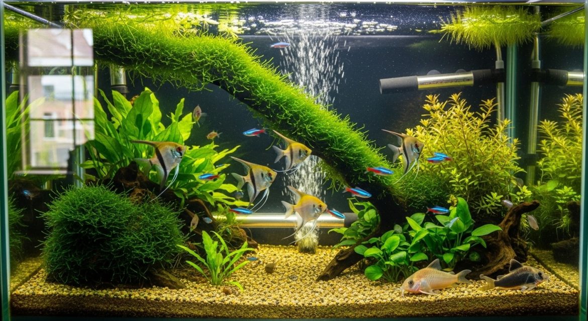 How to Increase Fish Tank Oxygen Without an Air Pump