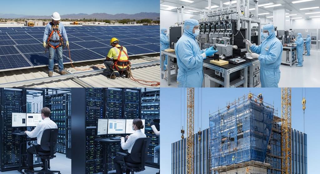 Arizona technical worksite employees following heat safety procedures