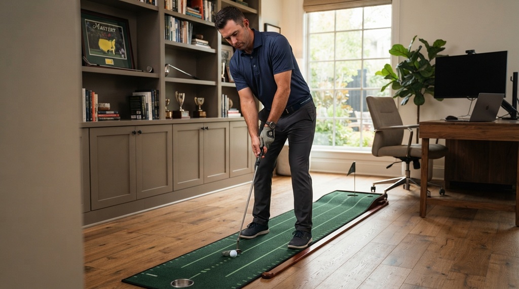 How to Practice Putting Indoors Like a Pro